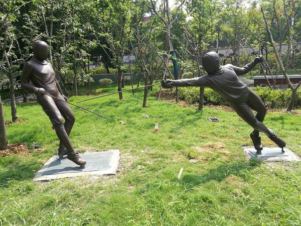 省體(tǐ)育局鑄銅